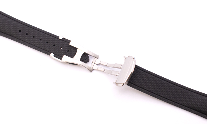 Horlogebandje Ocean zwart | passend voor Oris