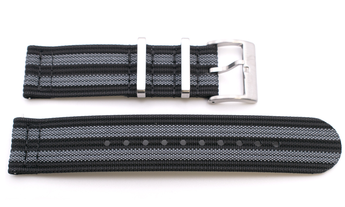 Two Piece Nato Strap James Bond | Passend voor Apple watch