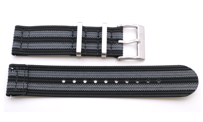 Two Piece Nato Strap James Bond | Passend voor Apple watch