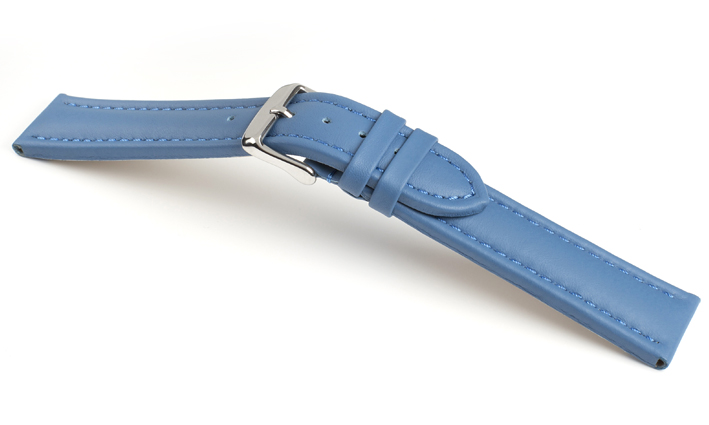 Horlogeband Basel TIT Meerblauw | voor Seiko 
