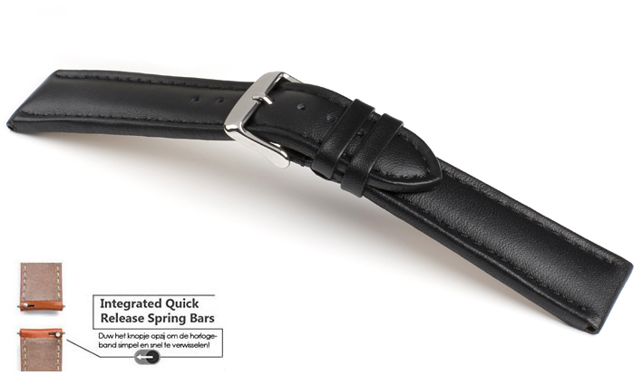 Horlogeband Basel TIT zwart | voor Michael Kors Smartwatch‎
