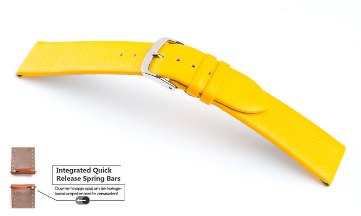 Horlogeband Basel Geel | voor Michael Kors Smartwatch‎ 