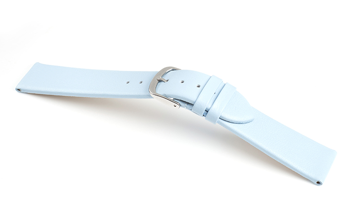 Horlogeband Basel iceblauw | voor Mondaine
