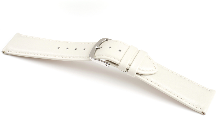 Horlogeband Chur wit | voor Junghans 