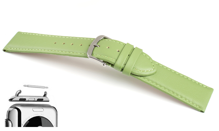 Horlogeband Chur groen | voor Apple watch 