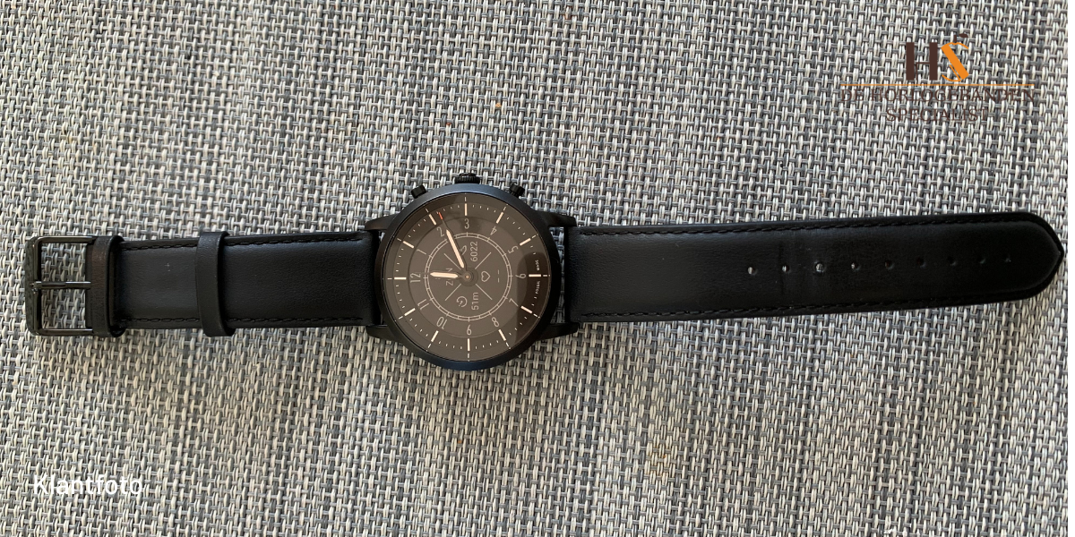 Horlogeband Chur zwart | voor Motorola Moto