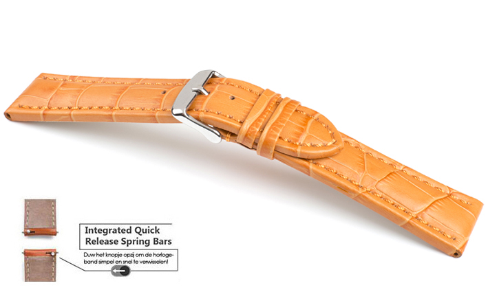Horlogeband Kalimat abrikos | voor Garmin horloge bandjes 