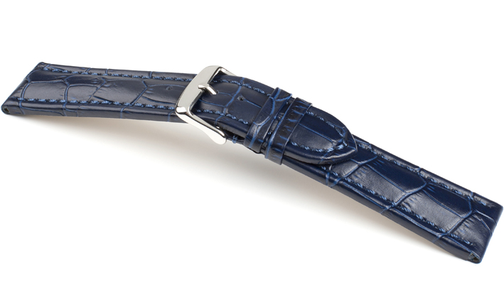 Horlogeband Kalimat donkerblauw | voor Meistersinger 