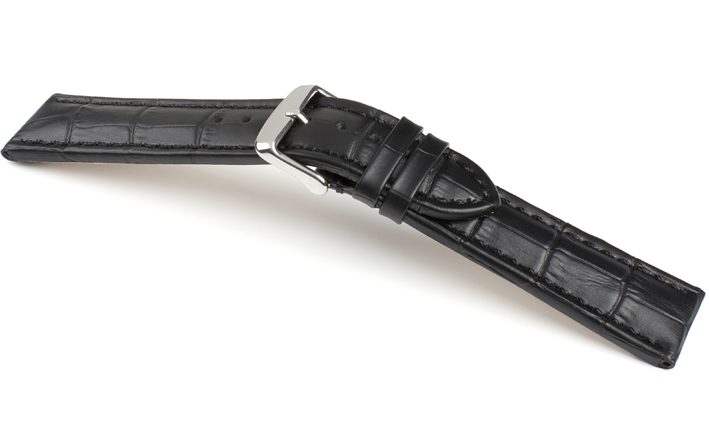 Horlogeband Kalimat zwart | voor Tissot 