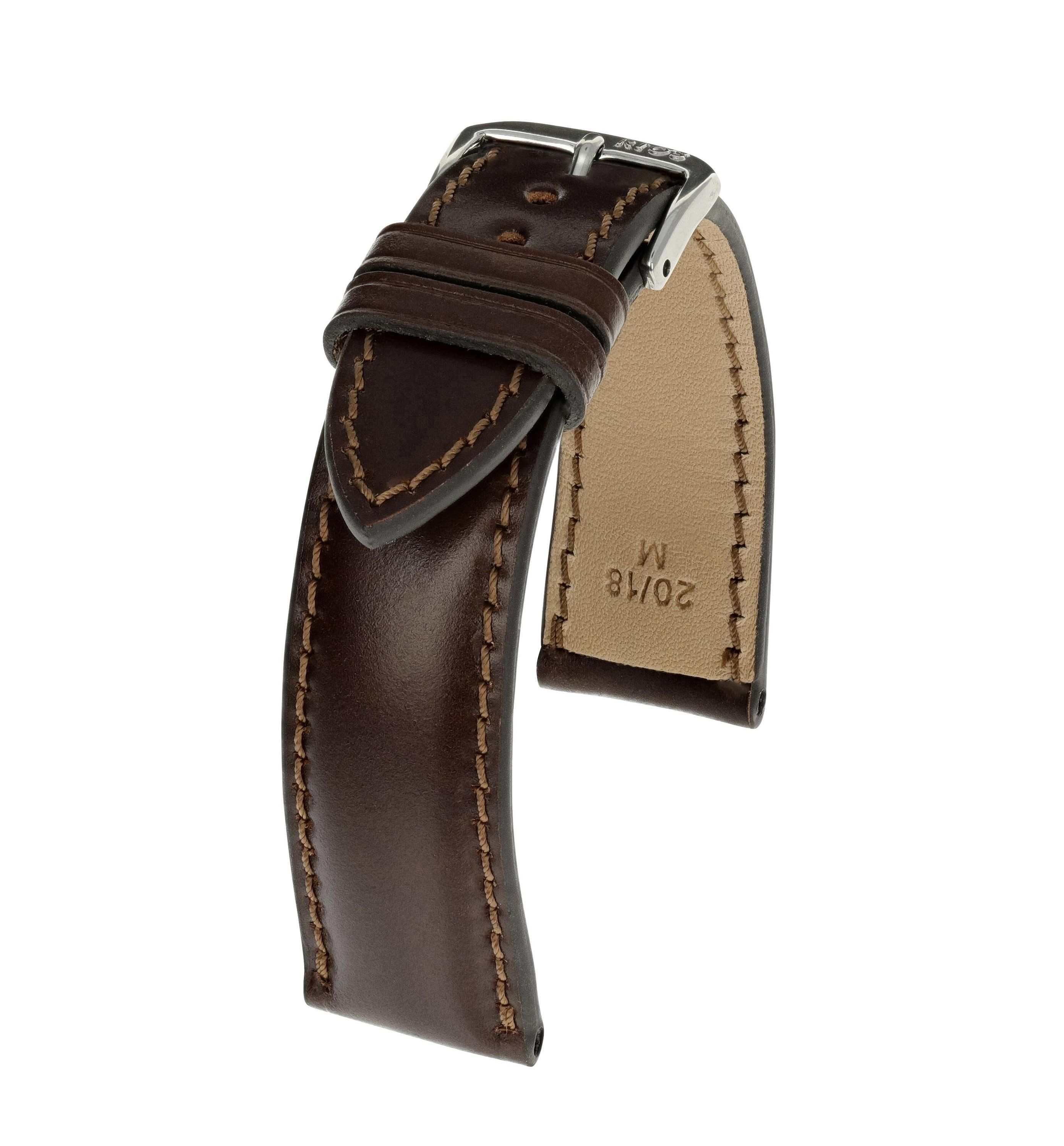 Horlogeband Chicago donkerbruin | voor Frederique Constant