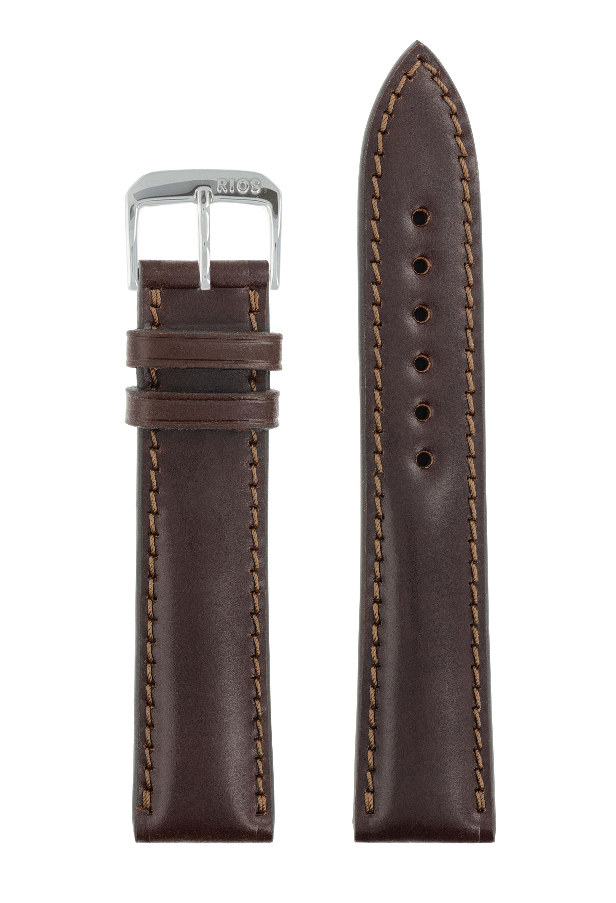 Horlogeband Chicago donkerbruin | voor Frederique Constant
