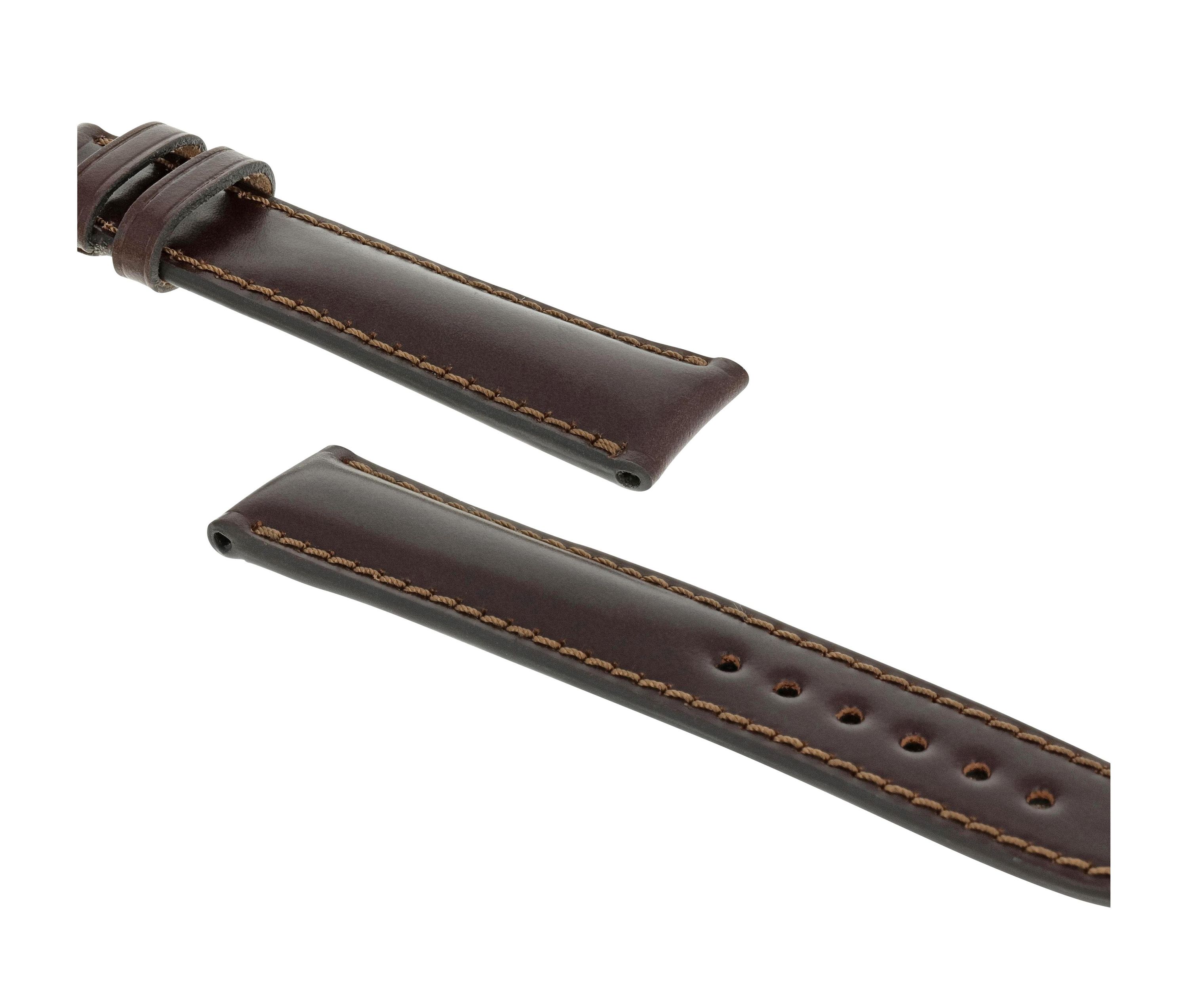Horlogeband Chicago donkerbruin | voor Frederique Constant
