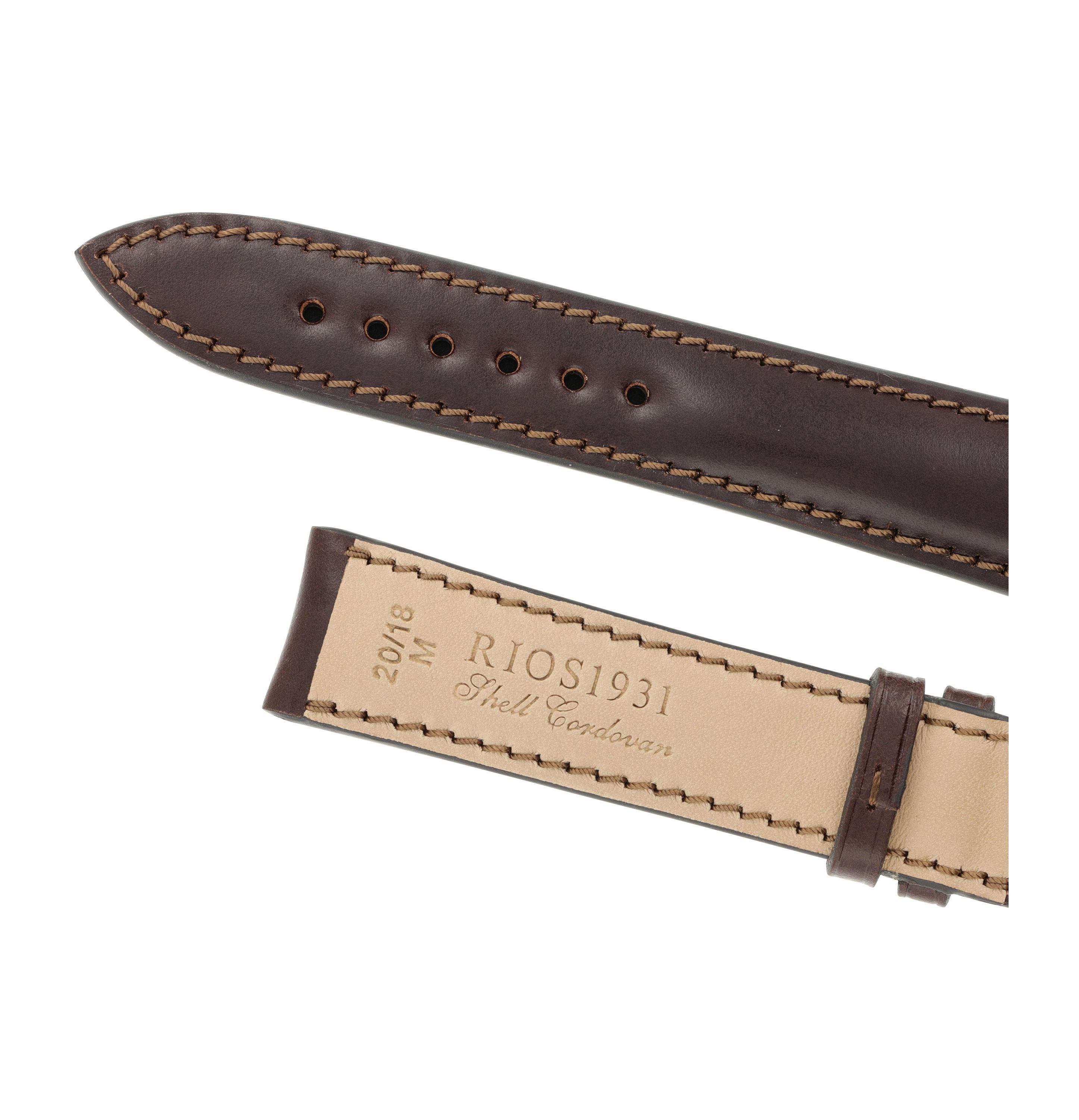 Horlogeband Chicago donkerbruin | voor Frederique Constant