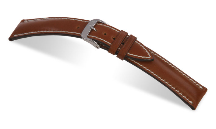 Horlogeband New York cognac | voor Chronoswiss 