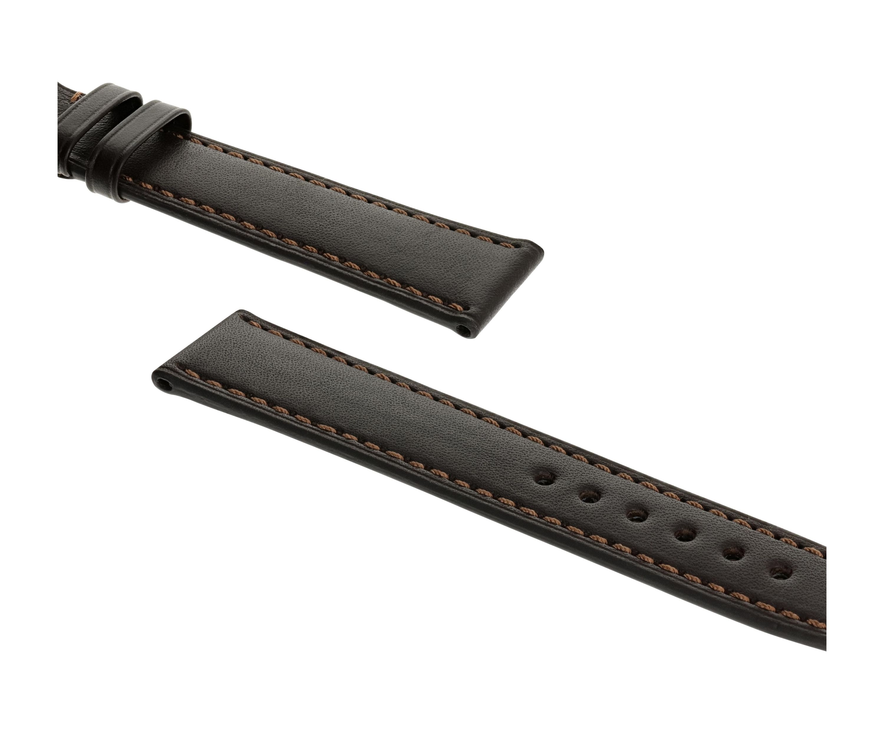 Horlogeband Samara donkerbruin | voor Nomos