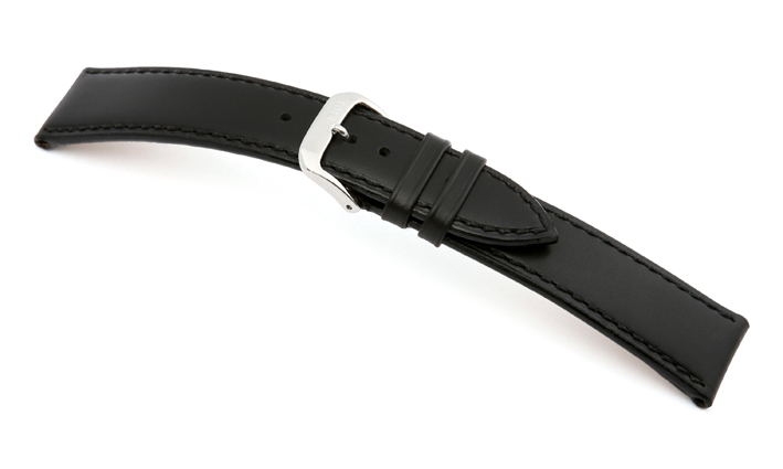 Horlogeband Samara zwart | voor Baume & Mercier 