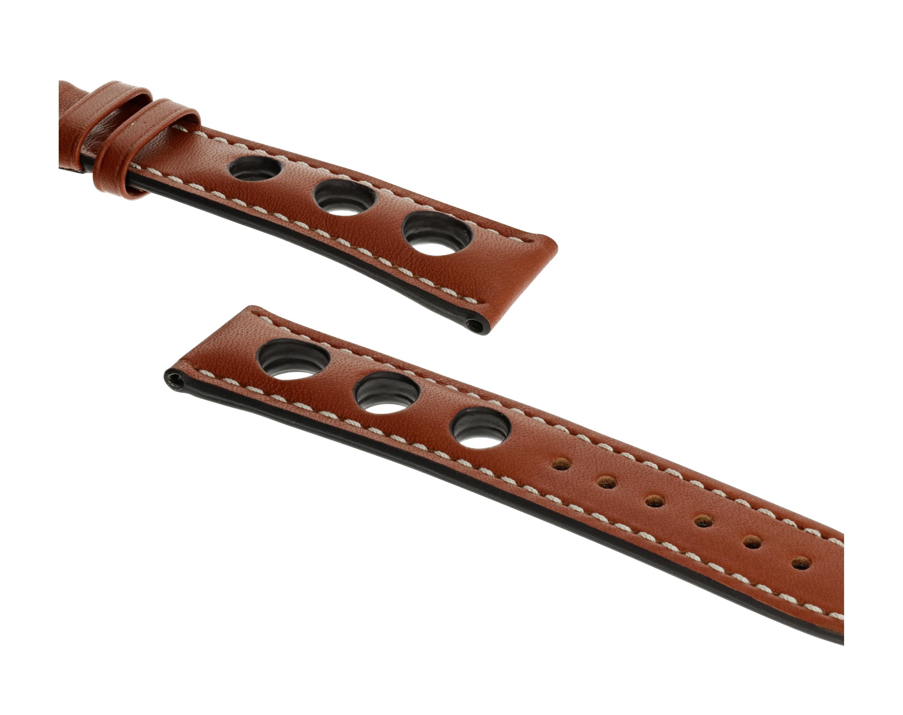 Horlogeband Kaluga cognac | voor Leer