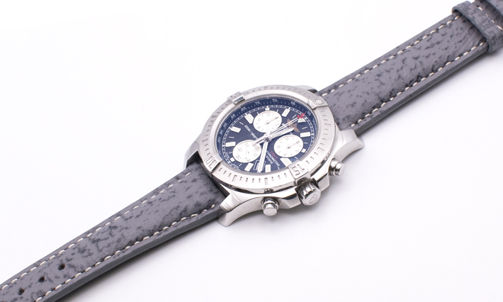 Horlogebandje Wave Grijs | passend voor Breitling
