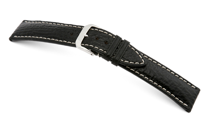 Horlogebandje Wave zwart | passend voor Breitling horlogeband 