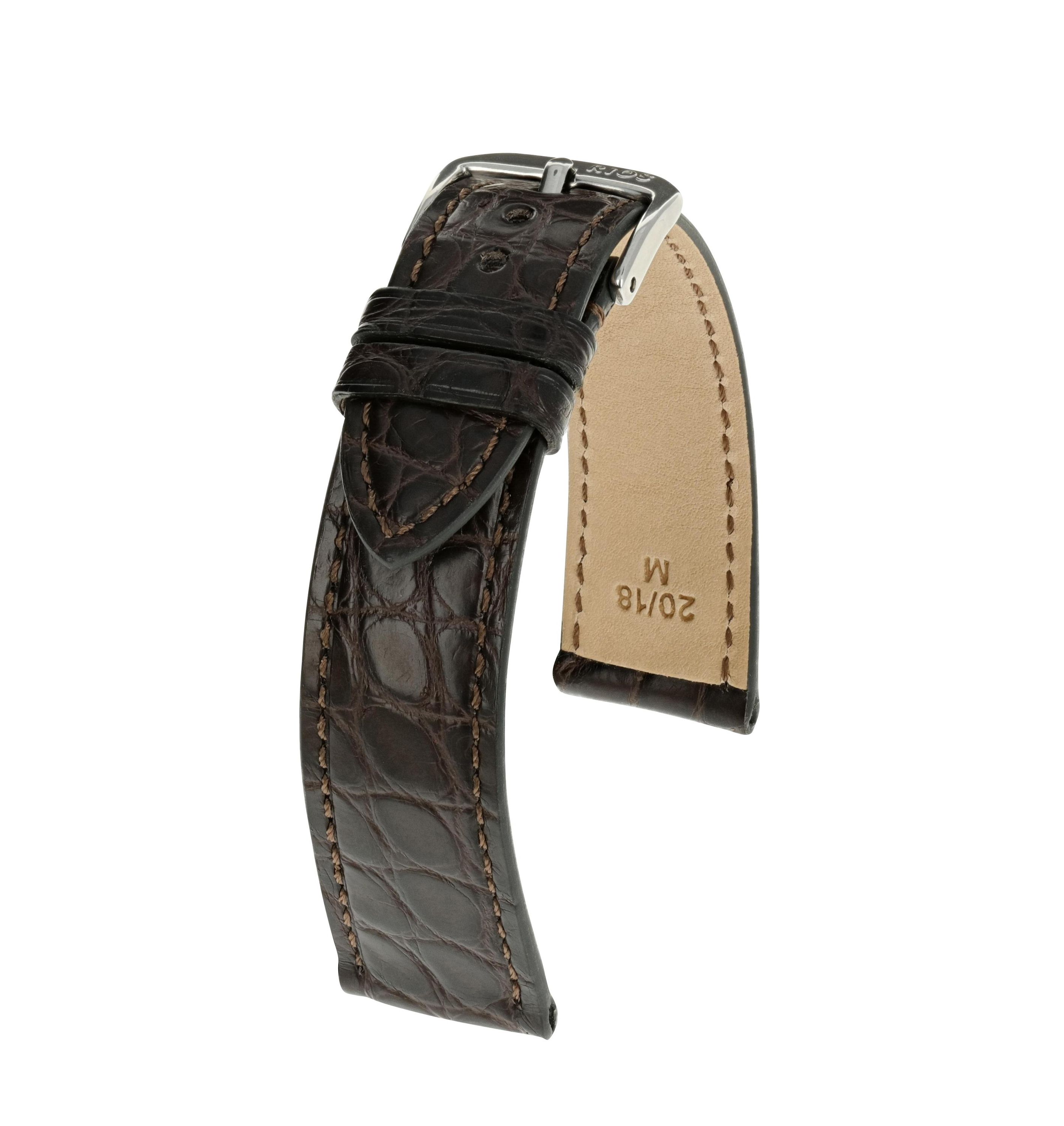 Horlogeband Prestige donkerbruin | passend voor Breguet