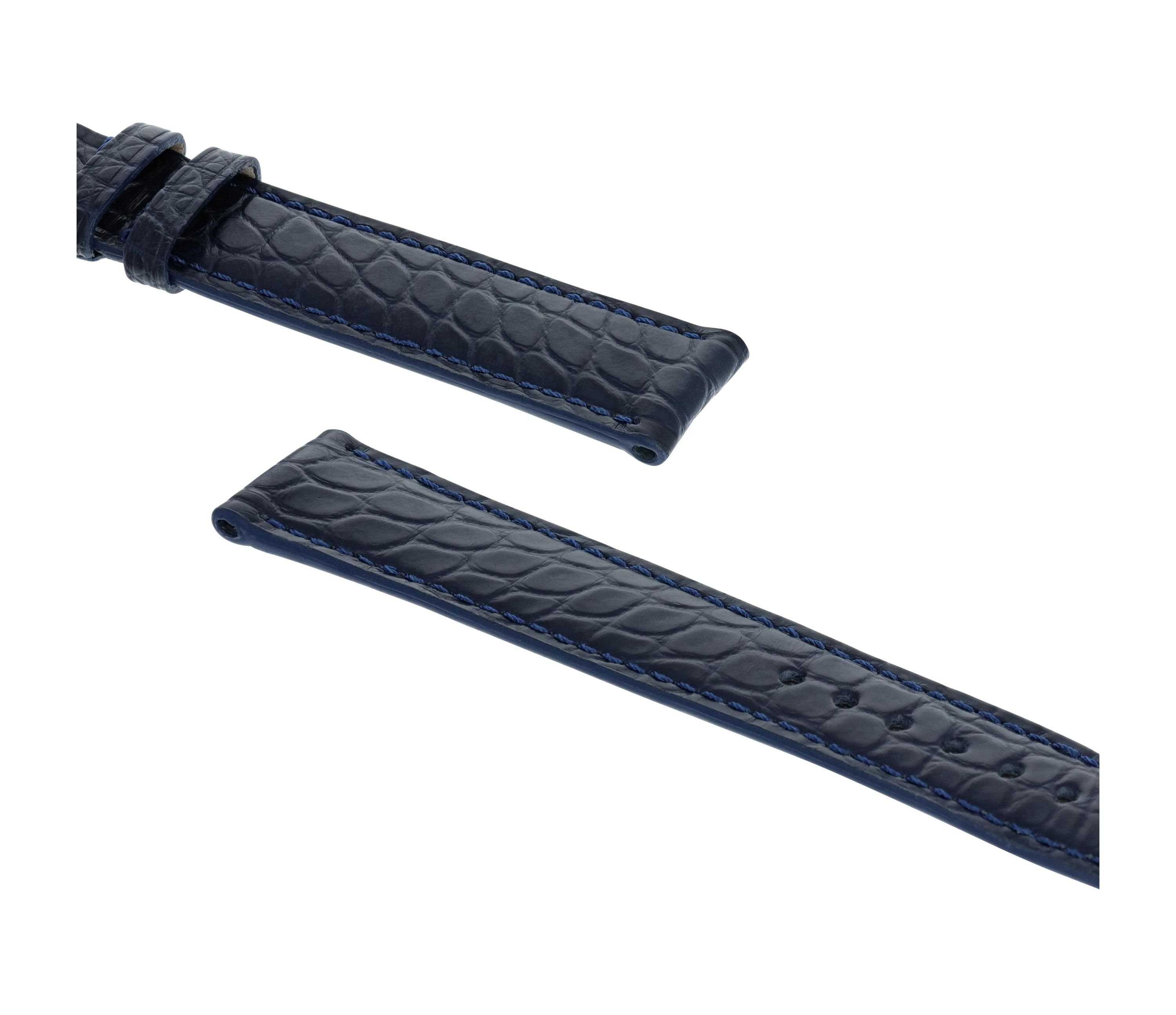 Horlogeband Prestige donkerblauw | passend voor Cartier