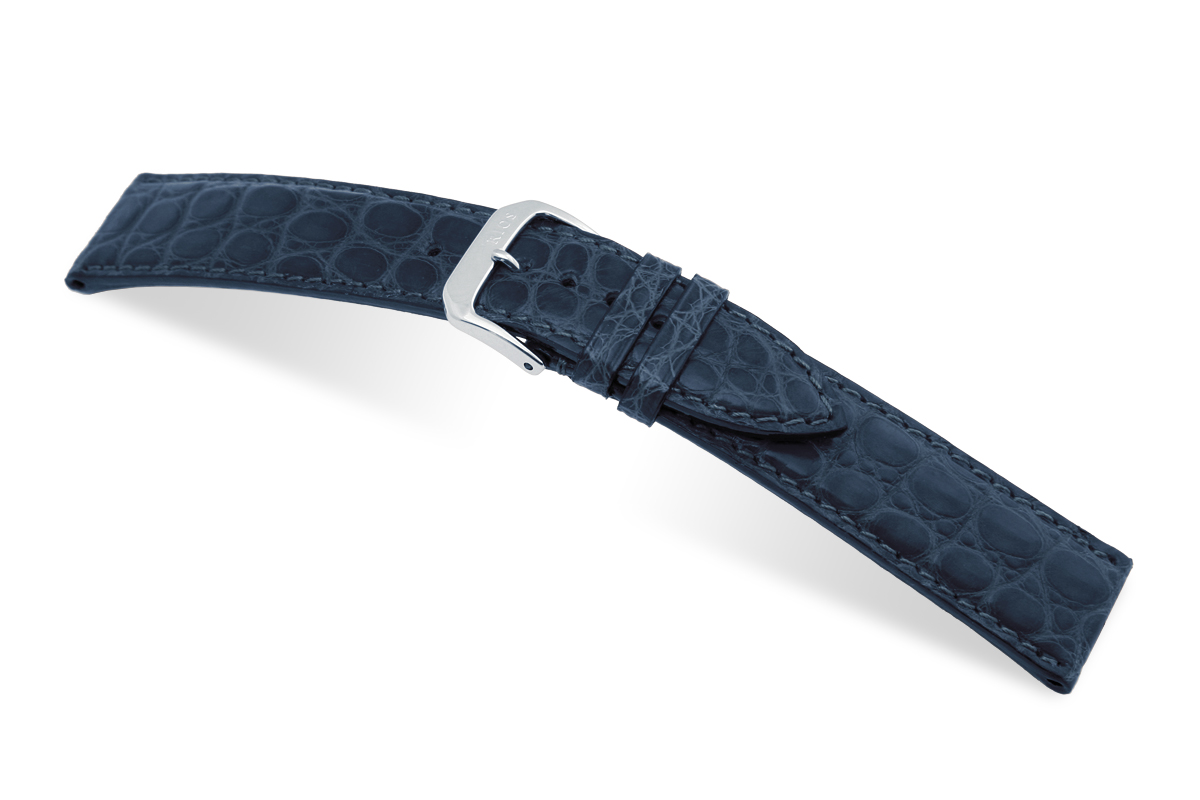 Horlogeband Prestige donkerblauw | passend voor Longines 