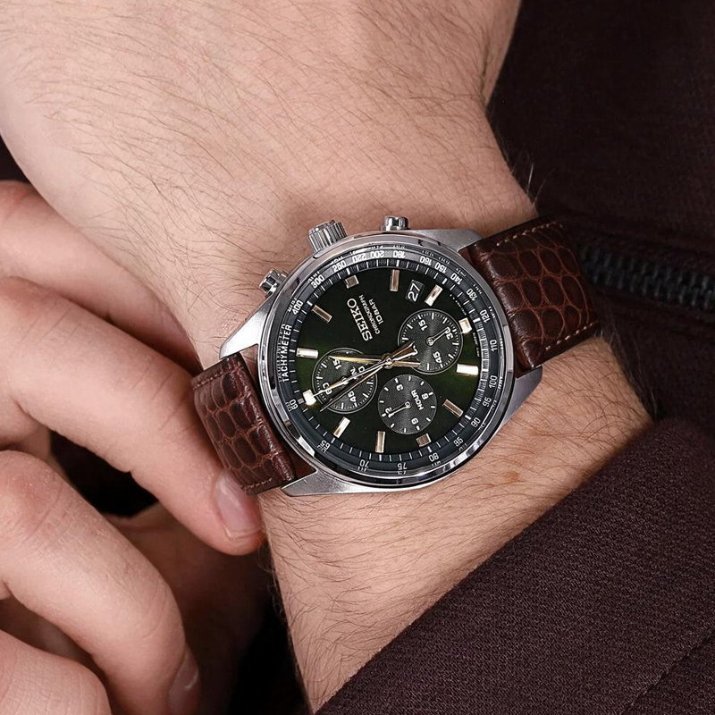 Horlogeband Imperial donkerbruin | voor Jaeger Le Coultre