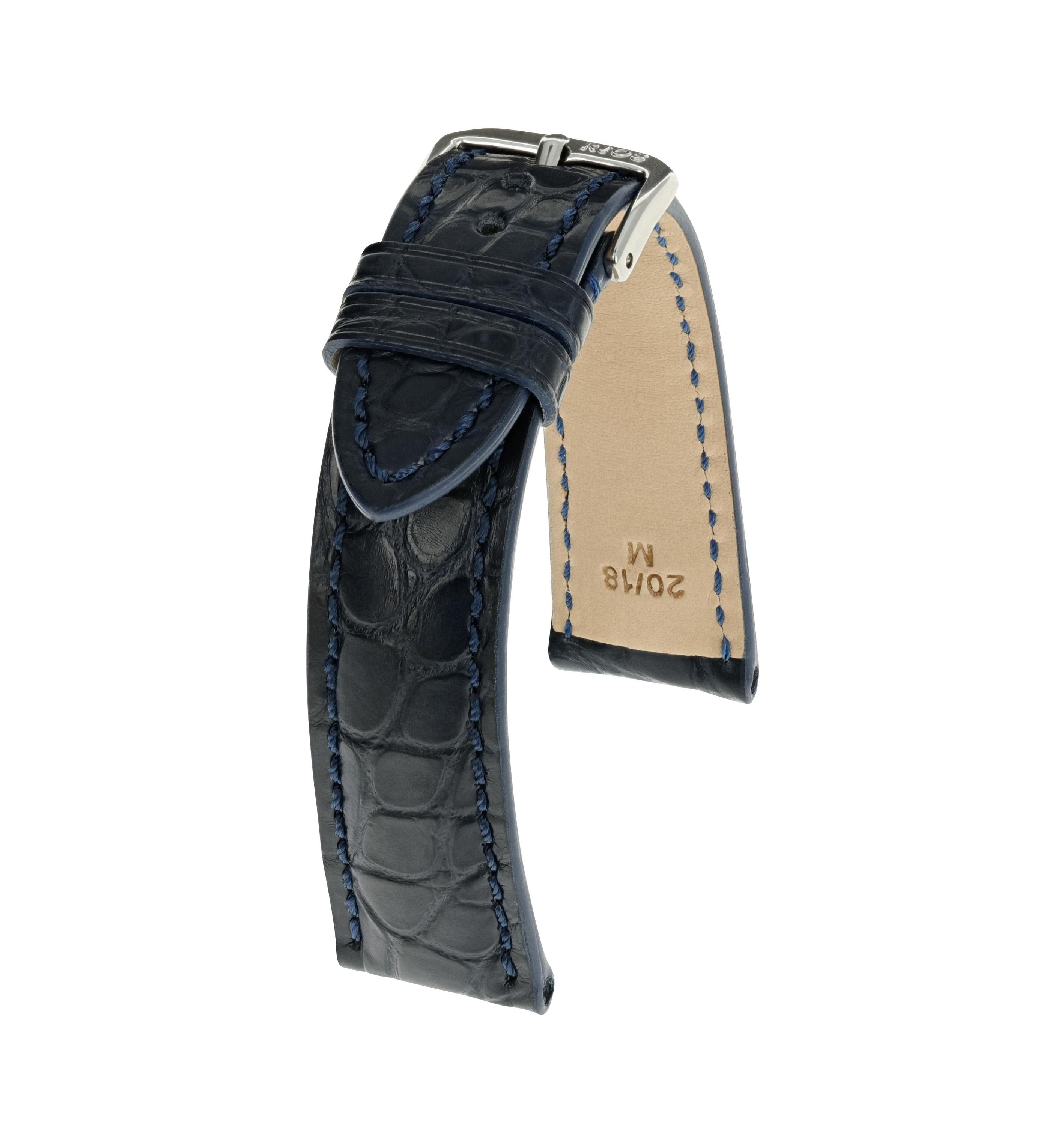 Horlogeband Imperial donkerblauw | voor Jaeger Le Coultre