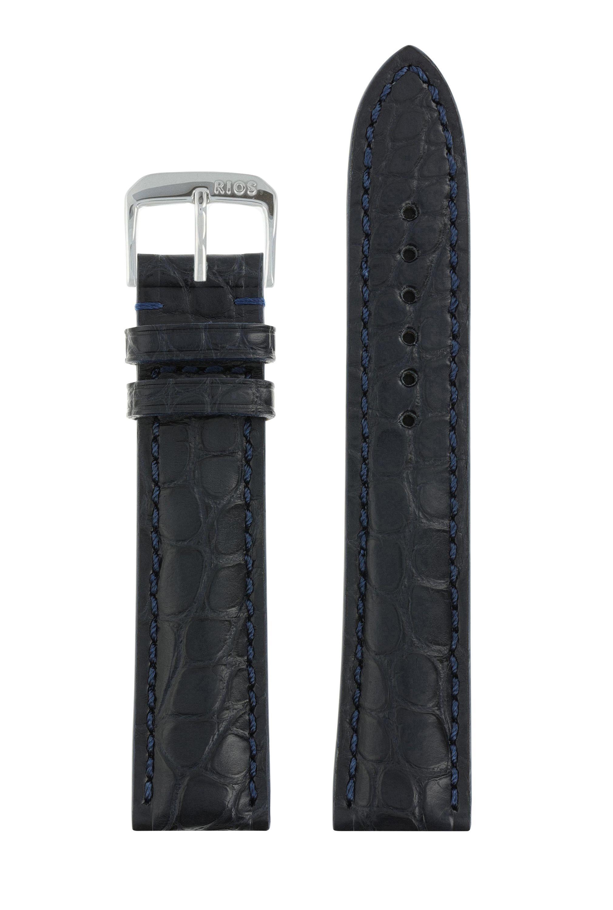 Horlogeband Imperial donkerblauw | voor Jaeger Le Coultre