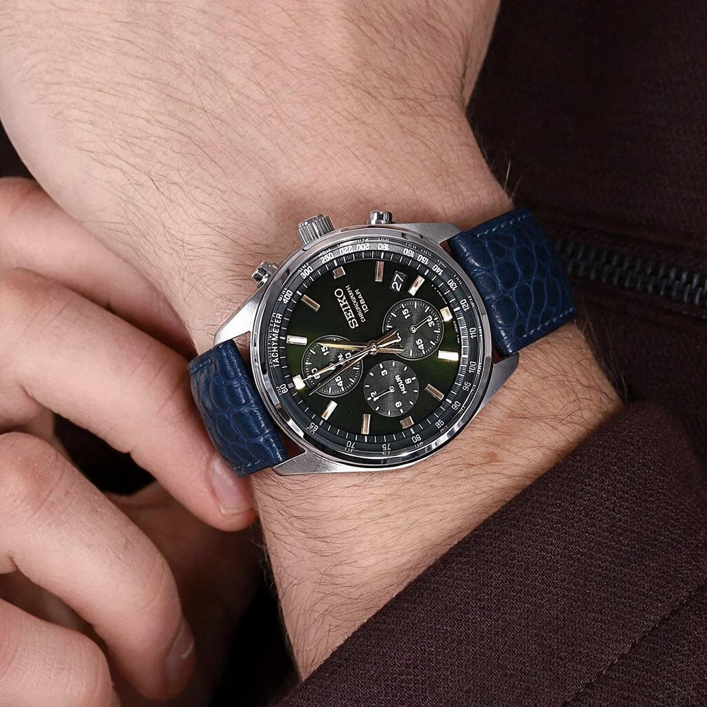 Horlogeband Imperial donkerblauw | voor A. Lange & Söhne