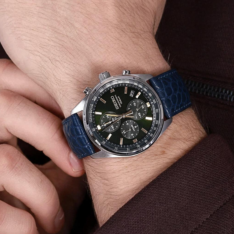 Horlogeband Imperial donkerblauw | voor Vacheron Constantin