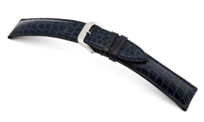 Horlogeband Imperial donkerblauw | voor Omega