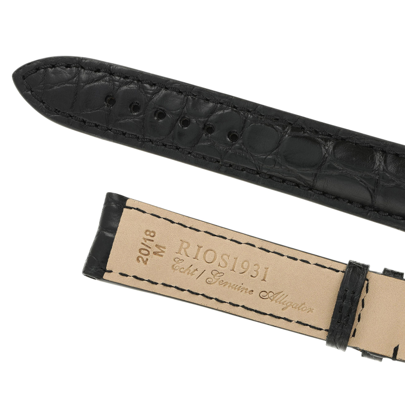 Horlogeband Imperial zwart | voor Zenith