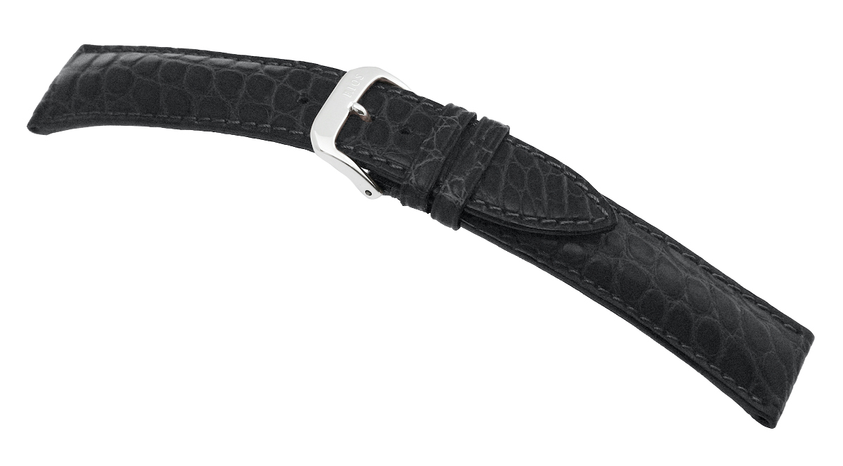 Horlogeband Imperial zwart | voor Zenith 