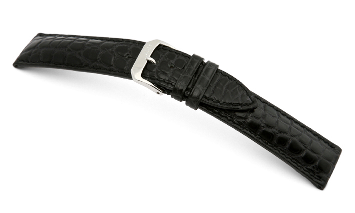 Horlogeband Imperial zwart | voor Raymond Weil 