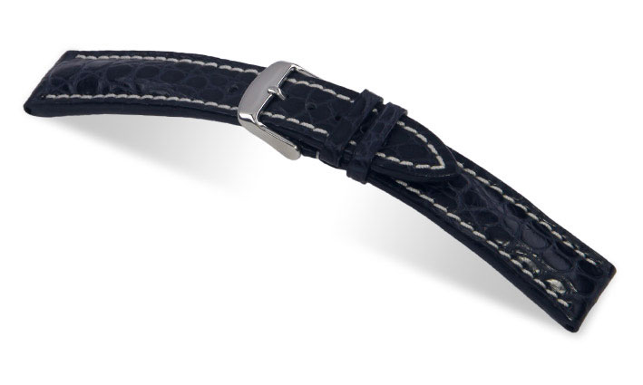 Horlogeband Ambassador donkerblauw | voor Alpina 