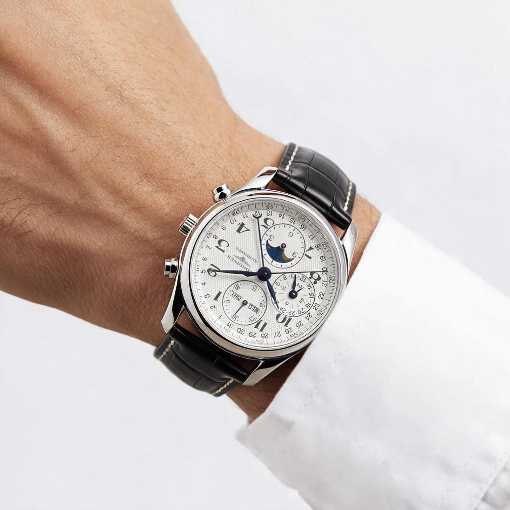 Horlogeband Connoisseur zwart | Voor Montblanc