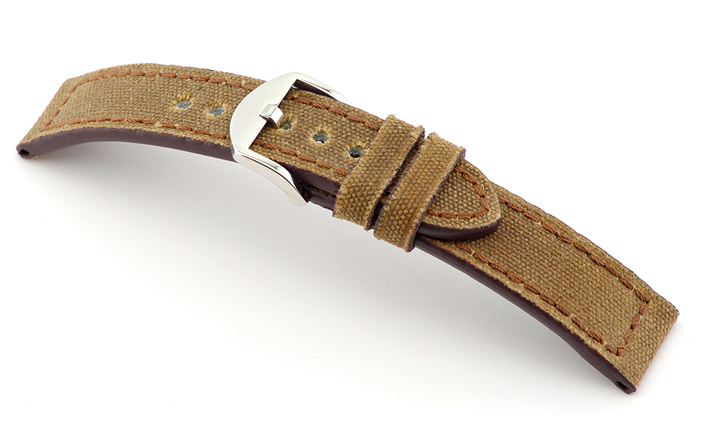 Horlogeband virginia cognac | voor Hamilton 