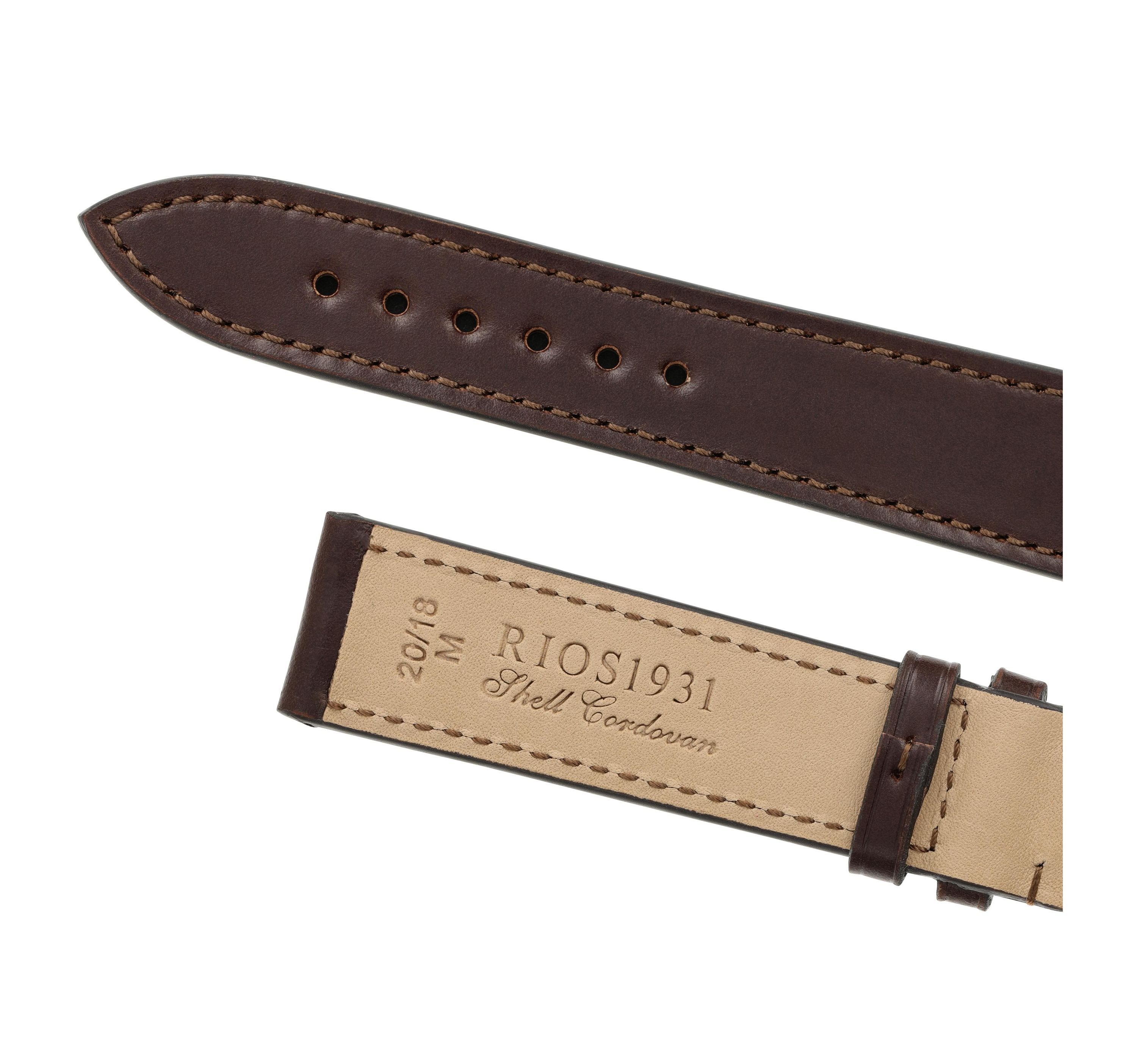 Horlogeband Seattle donkerbruin | voor Nomos