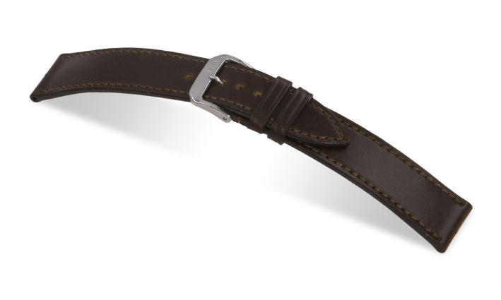 Horlogeband Seattle donkerbruin | voor Nomos 