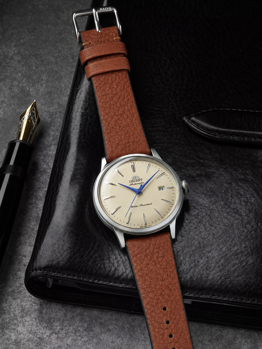 Horlogeband Kempten cognac | Gecertificeerd Bioleer
