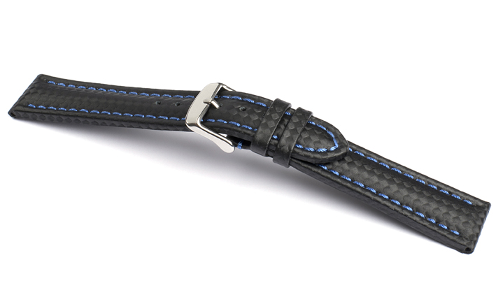 Horlogebandje Carbon blauw | voor TW Steel