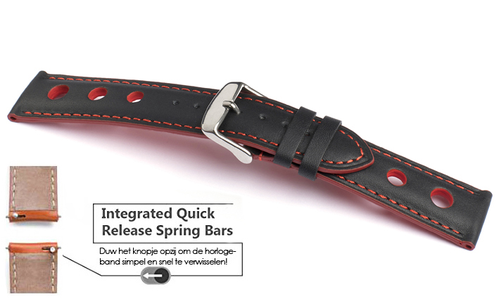 Horlogebandje Drift rood | voor Samsung Gear 