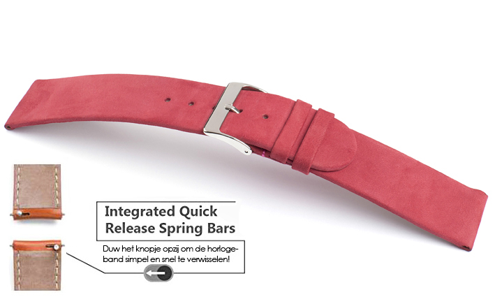 Horlogeband Tennessee rood | voor Michael Kors Smartwatch‎ 