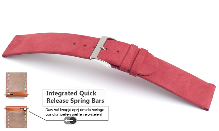 Horlogeband Tennessee rood | voor Asus ZenWatch