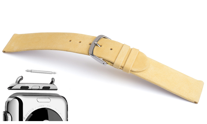 leren bandje apple watch