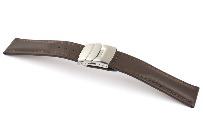Horlogeband Basel Klep TIT bruin | voor Michael Kors