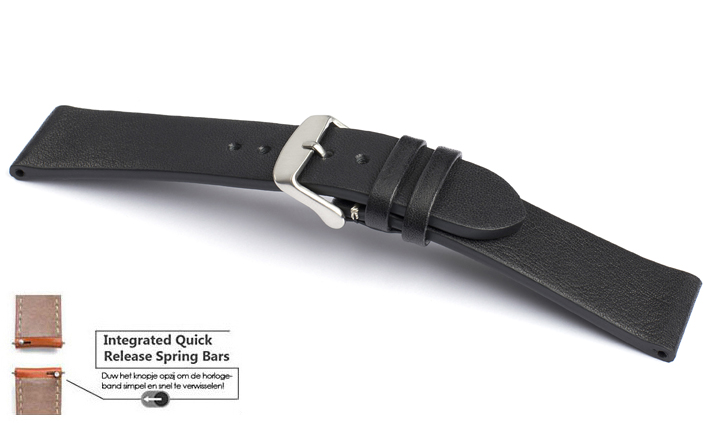 Horlogeband Fargo zwart | voor Michael Kors Smartwatch‎