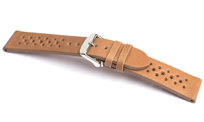 Horlogeband Fargo Golf cognac | voor Leer