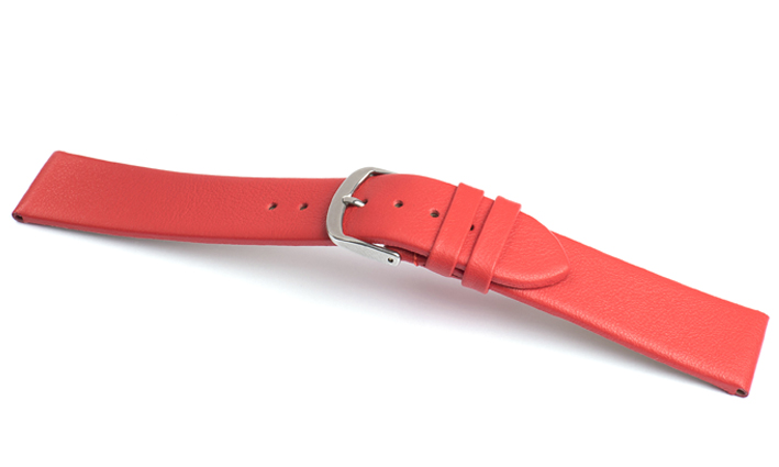 Horlogeband Basel rood | voor Swiss Military 